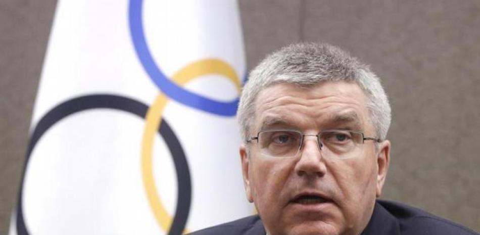 Caso dopaje. El Comité Olimpico Internacional, que dirige Thomas Bach, decidirá la suerte de Rusia.