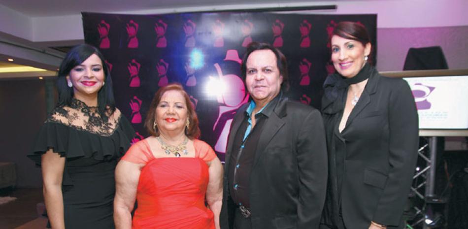 Melkis Díaz, Mercy Jáquez y Leonel Lirio.