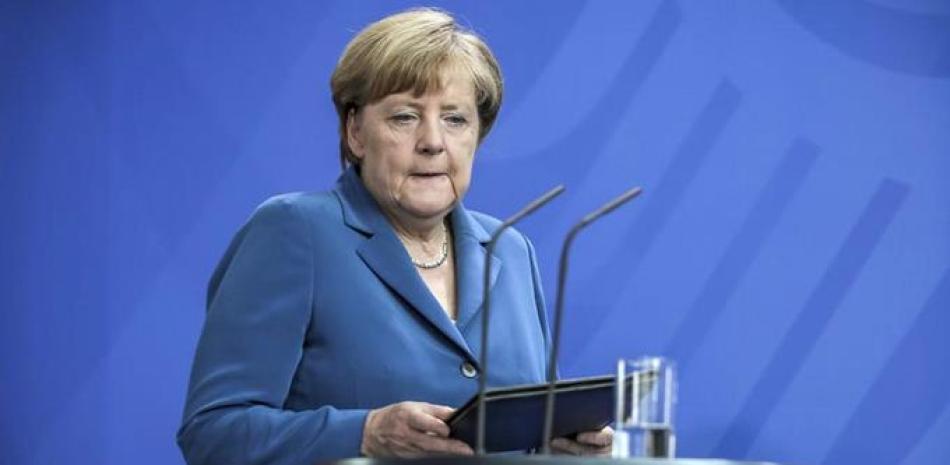 Ministra. Angela Merkel.