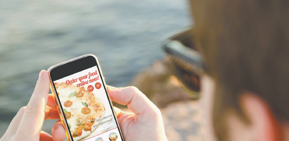 Combinación. La nueva aplicación te permite seleccionar los ingredientes de tu pizza.