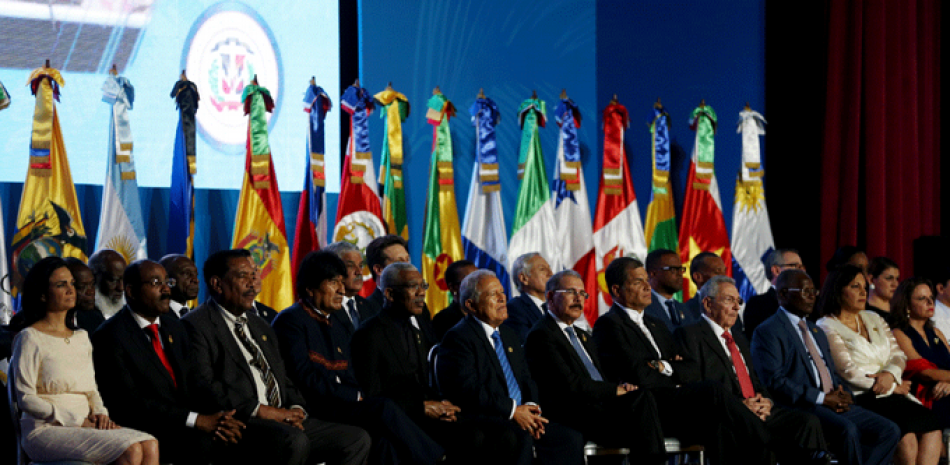 Vista general de la inauguración de la V Cumbre de la Comunidad de Estados Latinoamericanos y Caribeños (Celac) ayer, martes 24 de enero de 2017.