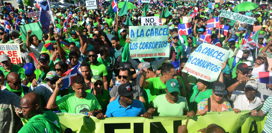 Acción. Los convocantes de la Marcha Verde del domingo 22 de enero anunciaron una jornada nacional de recolección de firmas.