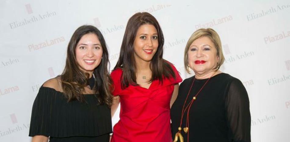 Equipo. Elsa Pou, Katherine Féliz y Norma Rodríguez.