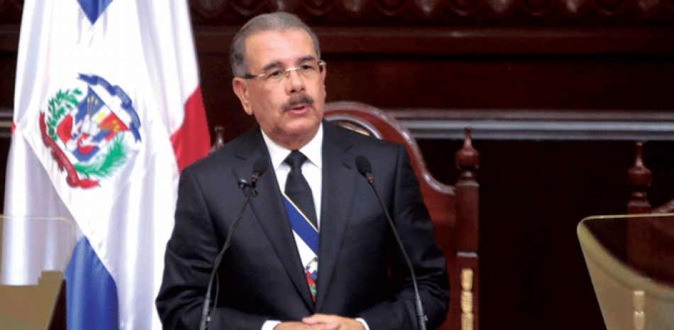 El presidente Danilo Medina emitió ayer un mensaje al país con motivo del 173 aniversario de la Independencia Nacional.