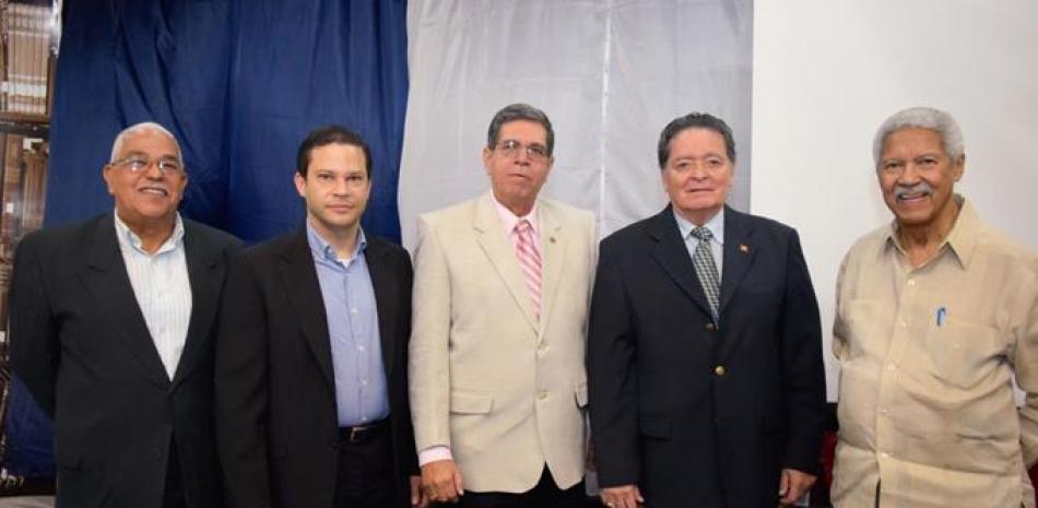 Participantes. Edwin Espinal, Gustavo Casanova, Conrado Asencio y Robinson Abreu.