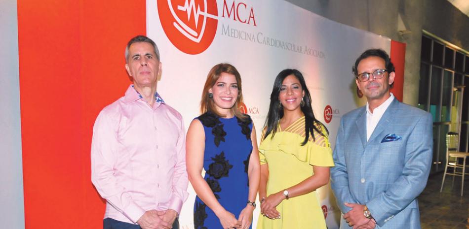 Ricardo Lira, Erika Pérez, Ana Carolina Báez y Pedro Ureña.