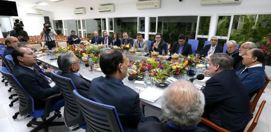 Reunión. El Consejo de Directores de la Fecaica se reunió con el presidente de Nicaragua, Daniel Ortega, quien destacó la necesidad del trabajo conjunto.