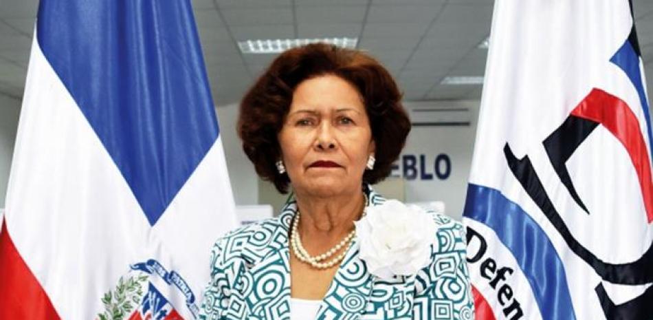 Protección. Zoila Martínez Guante, Defensora del Pueblo abogó porque se respeten los derechos de los ciudadanos.