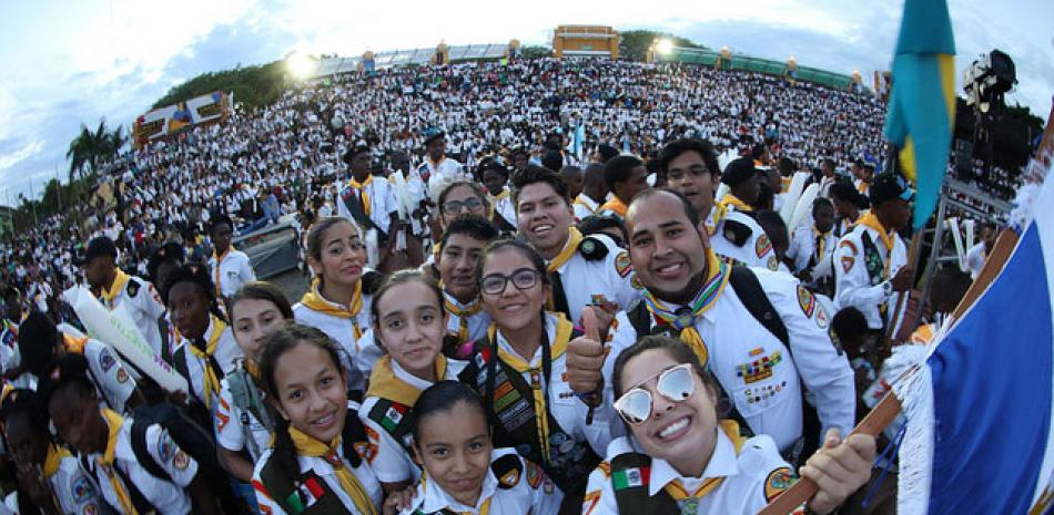 Representación. México fue el país invitado que más jóvenes tuvo en el IV Camporee Interamericano, era la segunda en número después de República Dominicana.
