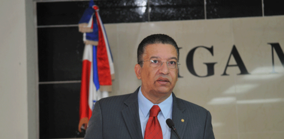 Municipal. Johnny Jones, secretario general de la Liga Municipal Dominicana (LMD).