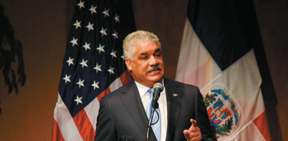 Evento. El ministro de Relaciones Exteriores participa de los eventos de la Semana Dominicana en EE.UU.