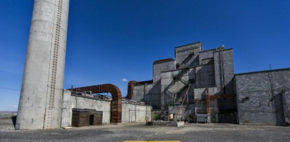 Fotografía de archivo fechada el 27 de mayo de 2015 que muestra la central nuclear de Hanford, en el estado de Washington (oeste de EE.UU.).