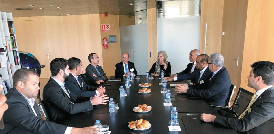 Intercambio. La delegación dominicana ha realizado varias reuniones con empresas españolas.