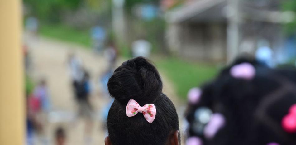 Menores. Las niñas presuntamente abusadas por el conserje de una escuela de Yamasá tienen edades entre 9 y 12 años.