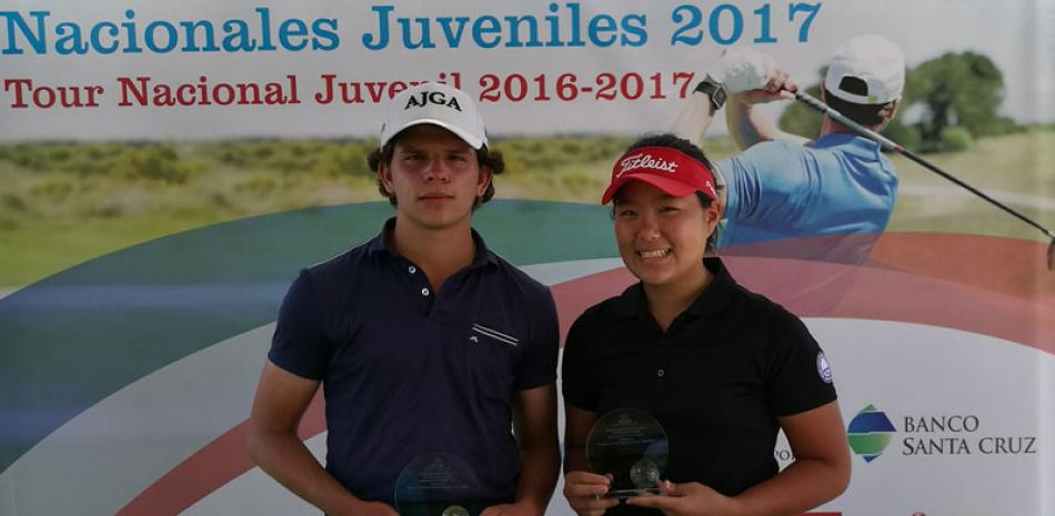 Juan Cayro Delgado y Stefanny Kim, campeones de la versión XXVI de los Campeonatos Nacionales Juveniles.