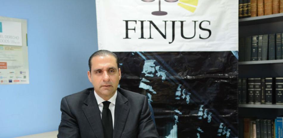 Propuesta. Servio Tulio Castaño Guzmán, vicepresidente ejecutivo de Finjus.