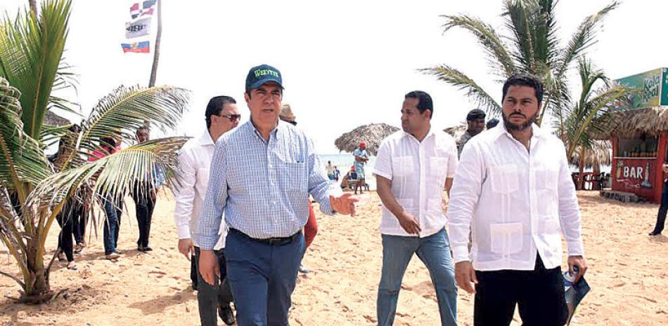 Recorrido. El ministro de Turismo visitó las principales zonas turísticas del Este para seguir fortaleciéndolas como principales destinos.