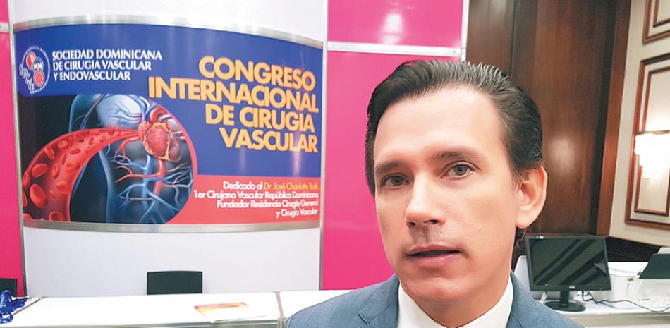 Andrés Martín, presidente de Sociedad Dominicana Cardiovascular.