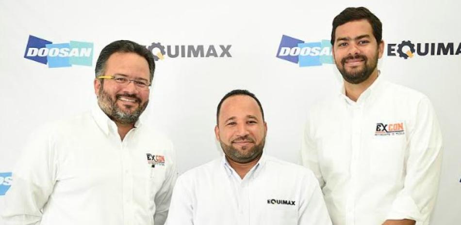 Nadin Hazoury, Francisco Vargas y Federico González.