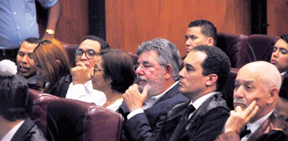 Frente al juez. Los acusados de haber recibido sobornos por parte de la empresa brasileña Odebrecht afirman ser inocentes y esperan salir en libertad.
