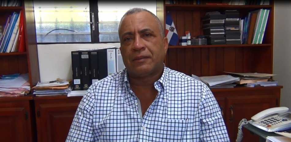 Freddy Morillo presidente de la Federación de Comerciantes de la Provincia de Dajabón.