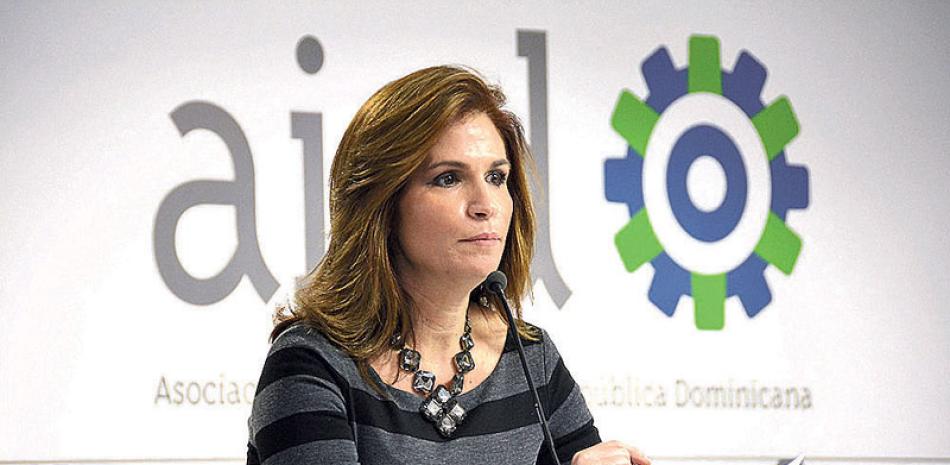 Ejecutiva. Circe Almánzar, vicepresidenta de la Asociación de Industrias de la República Dominicana.