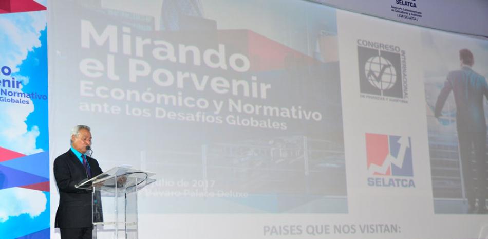 Isidoro Santana, habló en el congreso organizado por la ABA.