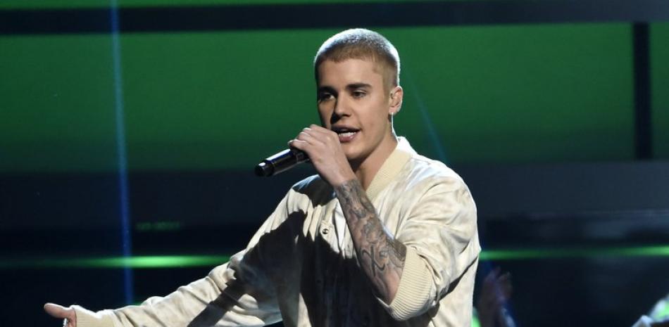 En esta foto del 22 de mayo del 2016, Justin Bieber canta en la ceremonia de los Premios Billboard en Las Vegas.