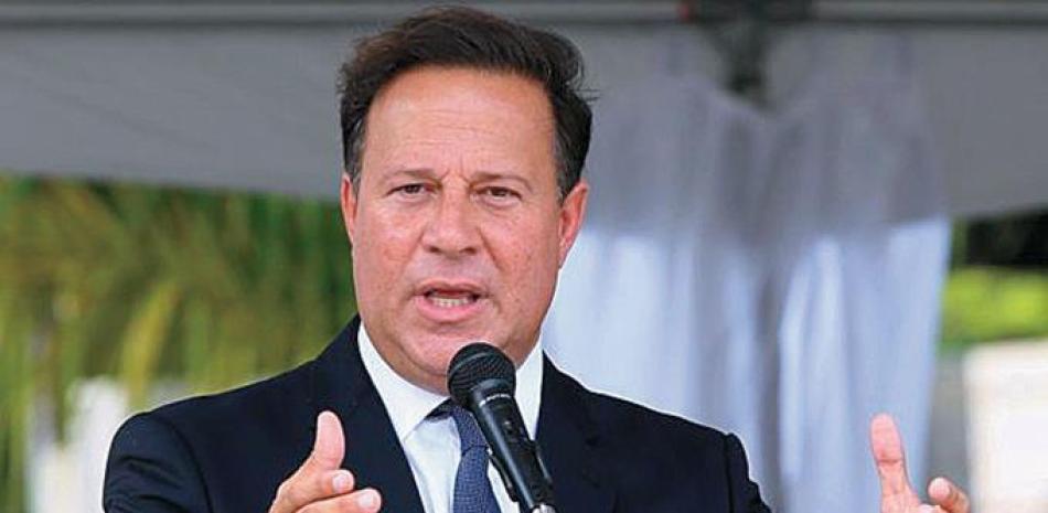 Juan Carlos Varela, presidente de Panamá.