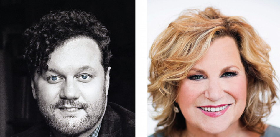 Cantante. David Phelps y Sandi Patty
