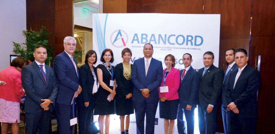 Participantes. El IV Congreso Anual de Abancord reunió a autoridades y representantes de las entidades de intermediación financiera.