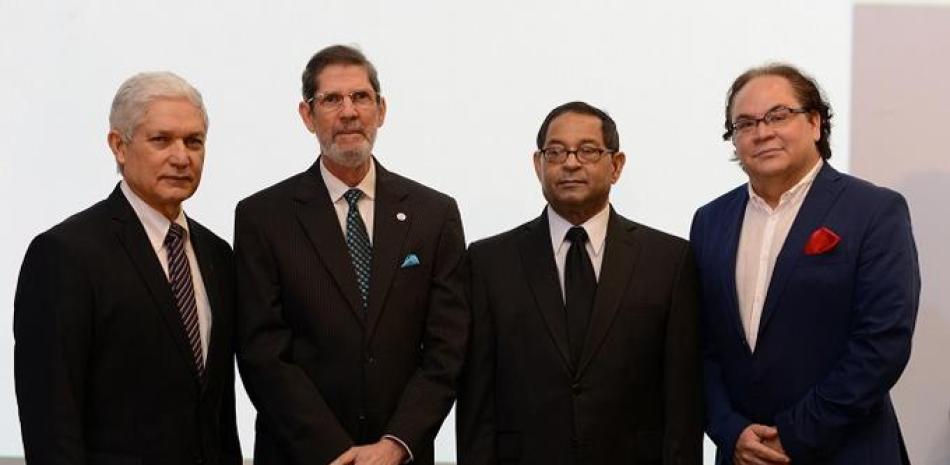 Juan F. Puello Herrera, Fabio J. Guzmán Ariza, Mariano Germán Mejía y José Luis Taveras.