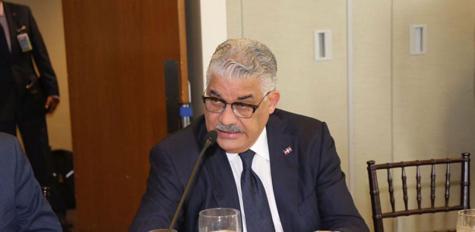 Comparecencia. El canciller dominicano Miguel Vargas expuso ante la ONU en representación del presidente Danilo Medina.