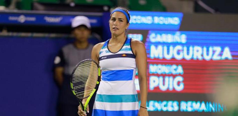 Gnadora. Mónica Puig venció en tres sets a Naomi Broady.