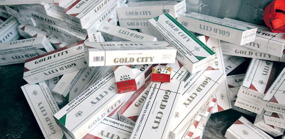 Irregularidad. Cigarrillos introducidos de contrabando al país.