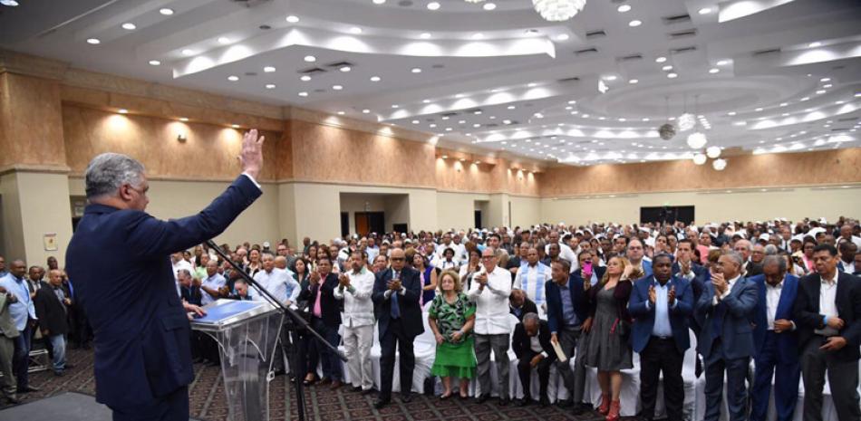 Encuentro. Miguel Vargas llamó a irse preparando para el 2020.