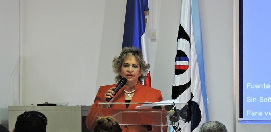 Alexandra Izquierdo Directora Nacional de la ONE.