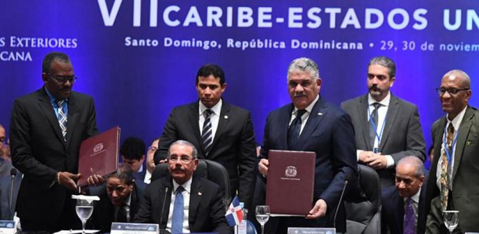 Ceremonia. Danilo Medina estuvo presente en la inauguración del Diálogo sobre Cooperación en Seguridad Caribe-Estados Unidos, que reúne a cientos de funcionarios de distintos países.