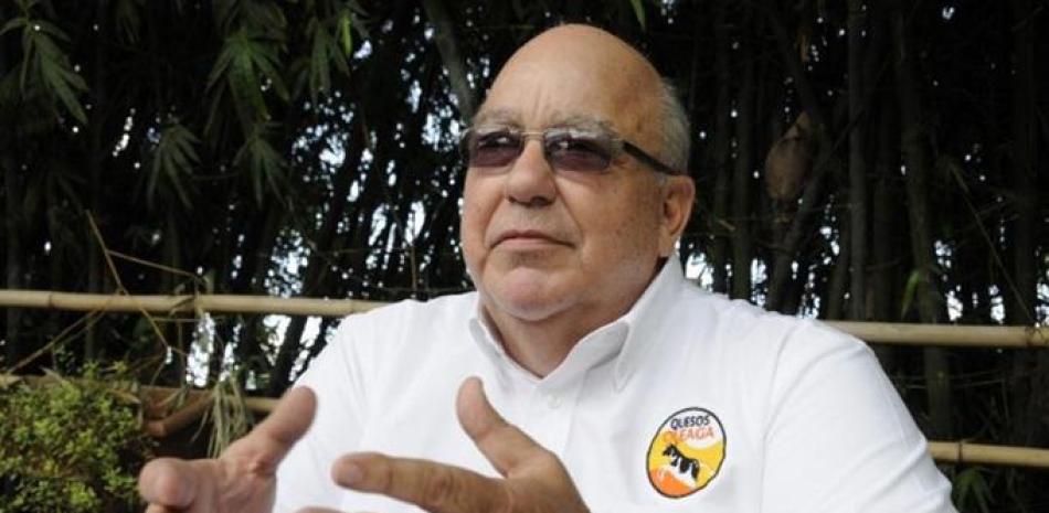 Productor. Darío Oleaga, presidente de la Asociación Dominicana de Procesadores Lácteos y Derivados (Adoprolad).