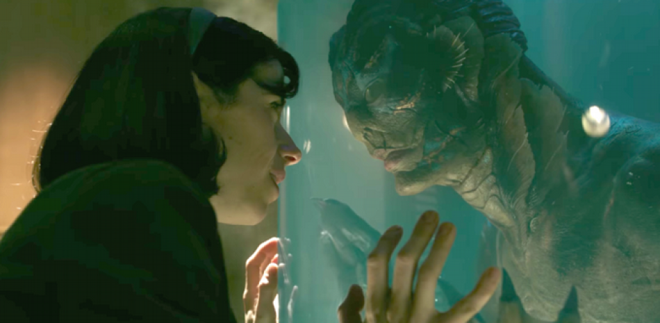 Escena del filme "The Shape of Water", dirigido por Guillermo del Toro.
