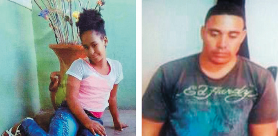 Violada y estrangulada. Rosairy Maite Gil Rivera, de 11 años. Imputado por el crimen. Santos Cedano, mecánico