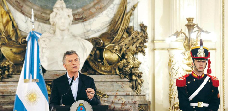 Informe. Mauricio Macri destacó que los ancianos del país “van a poder estar tranquilos” tras aprobarse en el Congreso una reforma del sistema de pensiones impulsada por el oficialismo.