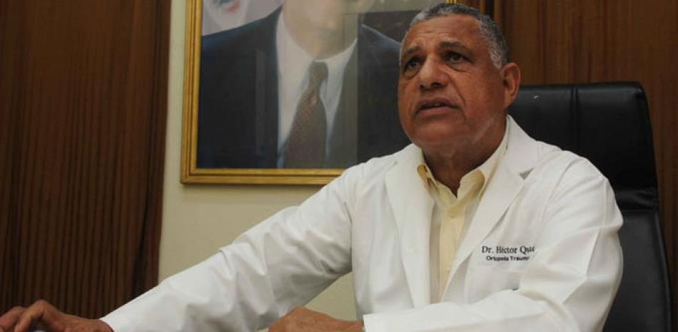 Funcionario. El doctor Héctor Quezada, viceministro de Salud Colectiva.