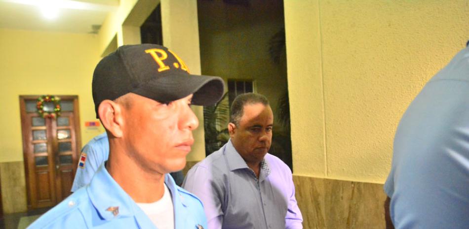 Justicia. Ernesto B. Guevara Díaz (Maconi), quien deberá cumplir el año de prisión preventiva en la cárcel de San Pedro de Macorís.