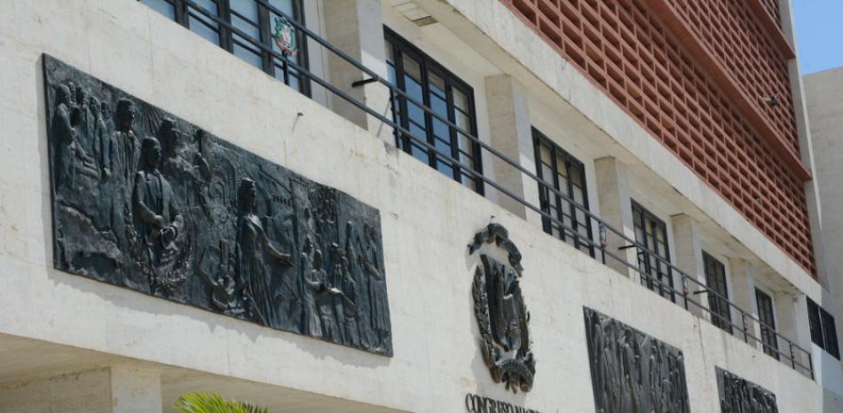 Los cambios. El edificio del Congreso Nacional fue remozado durante la presidencia de la senadora Cristina Lizardo.