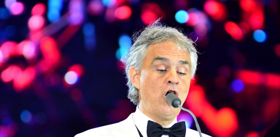 Artista. Andrea Bocelli regresa al país luego de una exitosa presentación en el 2015.