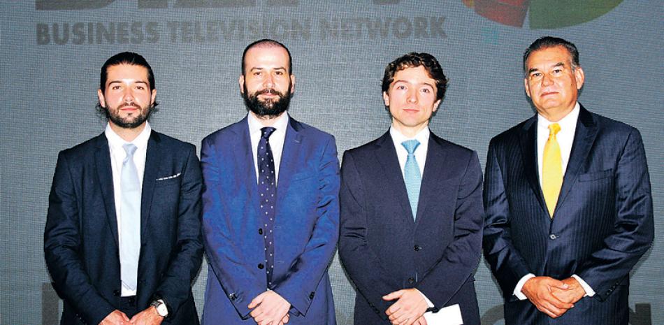 Álvaro Manrueda, Javier Peña Galán, Felipe Hernández e Irving Vargas.