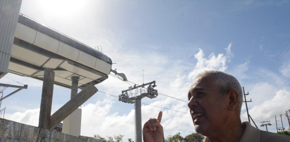 Etapa final. Las torres que soportarán el cableado del sistema de transporte Teleférico de Santo Domingo están en su etapa final; y los constructores indican que estará en funcionamiento en marzo y transportará 6,000 pasajeros por hora.