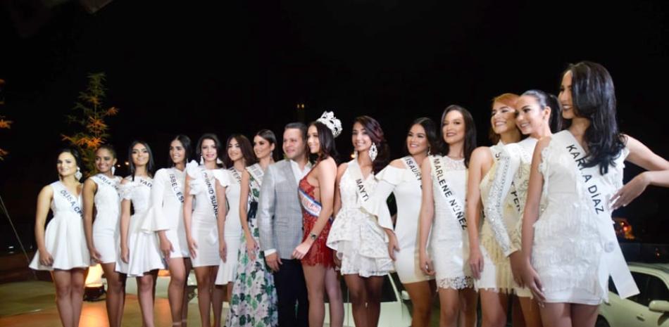 Doce candidatas. El grupo de candidatas representará a la Ciudad Corazón en el concurso, “Miss República Dominicana Universo”.