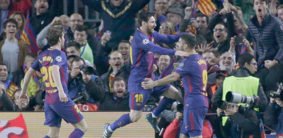 Lionel Messi será nuevamente la gran figura del Barcelona en su esfuerzo de seguir su avance en la Champions.